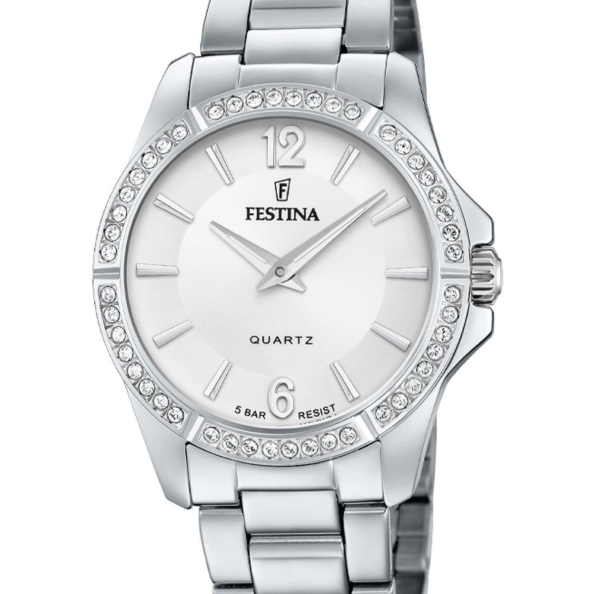 FESTINA - Reloj F20593/1 Festina Plateado Mujer Mademoiselle