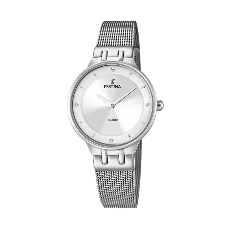 FESTINA - Reloj F20597/1 Festina Plateado Mujer Mademoiselle