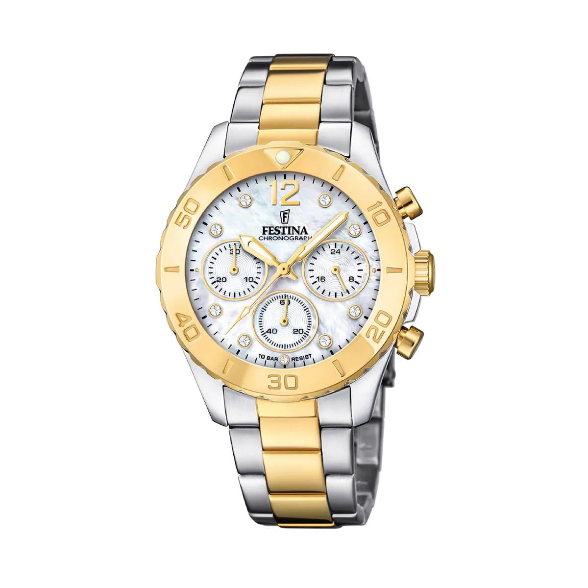 FESTINA - Reloj F20604/1 Festina Nácar Mujer Boyfriend Collection