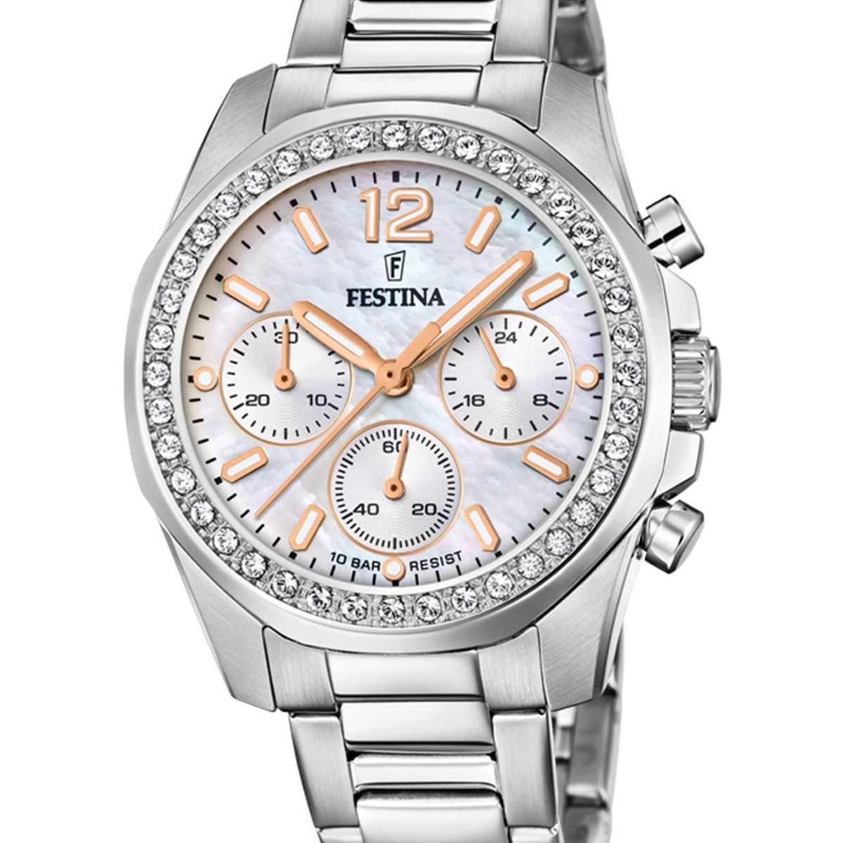 FESTINA - Reloj F20606/1 Festina Plateado Mujer Boyfriend Collection