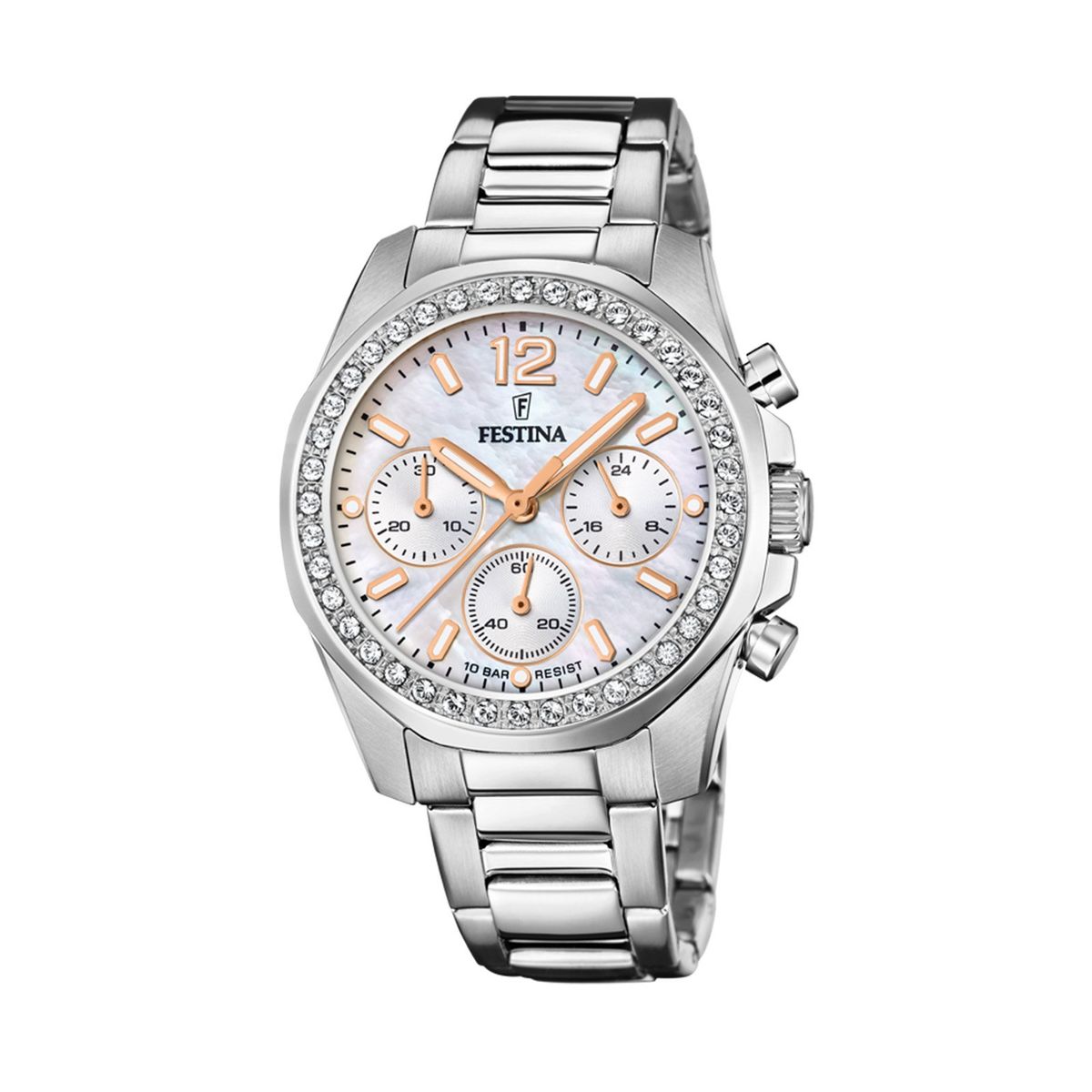 FESTINA - Reloj F20606/1 Festina Plateado Mujer Boyfriend Collection