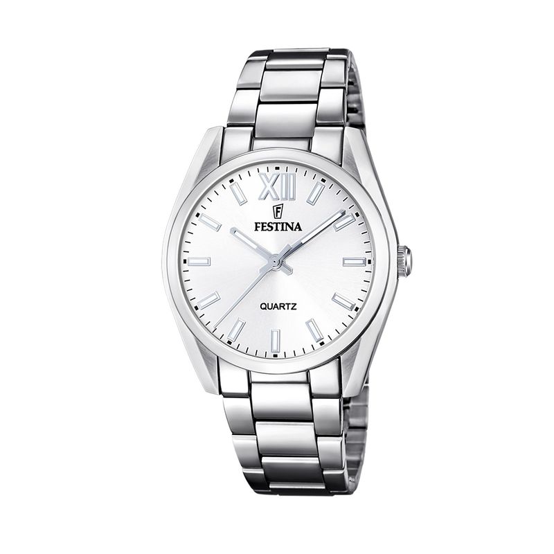 FESTINA - Reloj F20622/1 Festina Blanco Mujer Boyfriend Collection