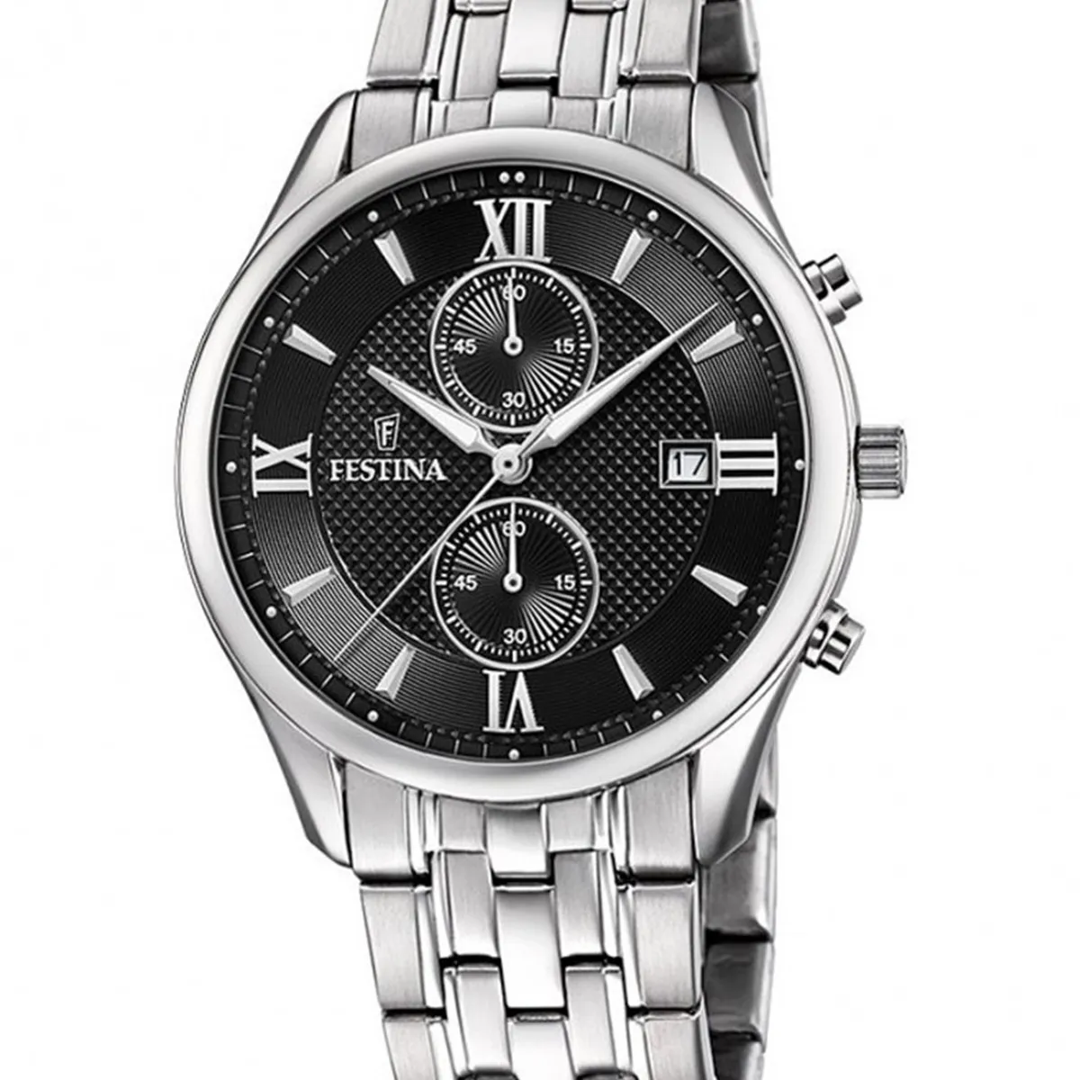 FESTINA - Reloj F6854/8 Festina Plateado Hombre Retro