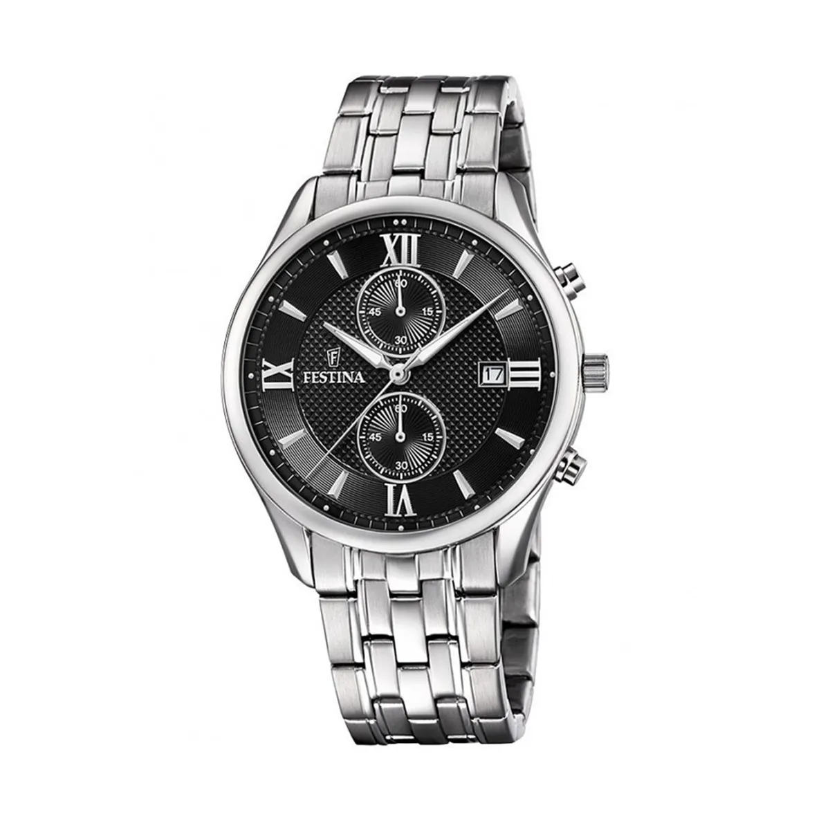 FESTINA - Reloj F6854/8 Festina Plateado Hombre Retro
