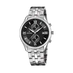 FESTINA - Reloj F6854/8 Plateado Hombre Retro