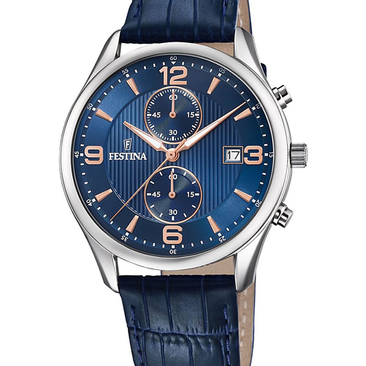 FESTINA - Reloj F6855/6 Festina Plateado Hombre Retro