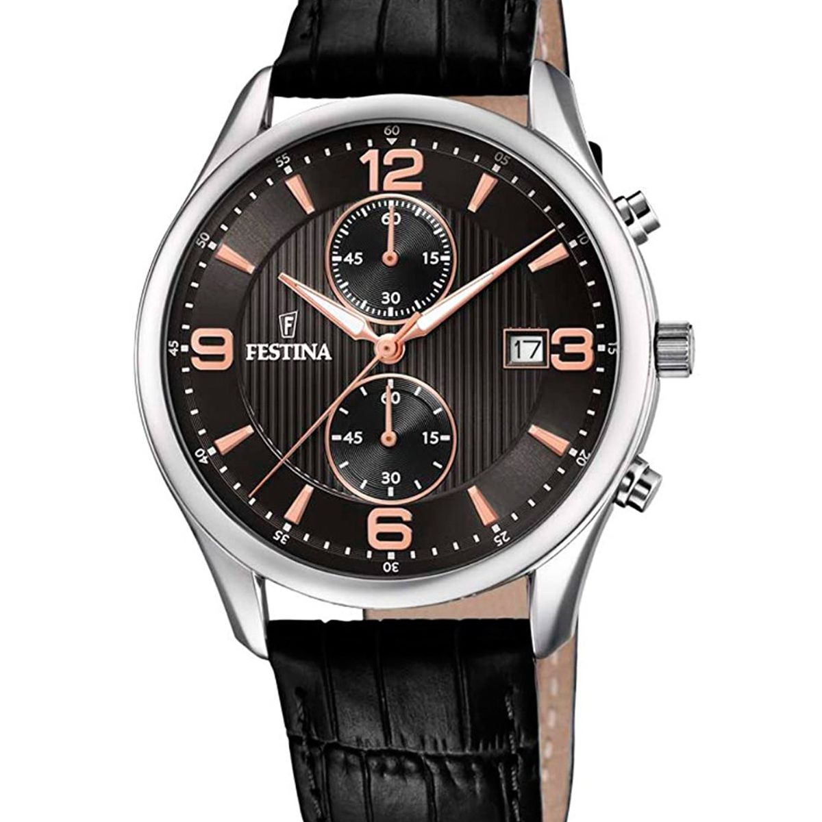 FESTINA - Reloj F6855/7 Festina Plateado Hombre Retro