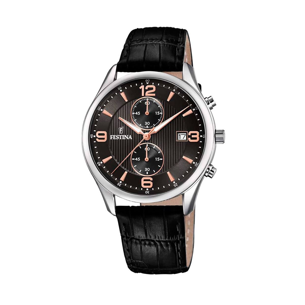 FESTINA - Reloj F6855/7 Festina Plateado Hombre Retro