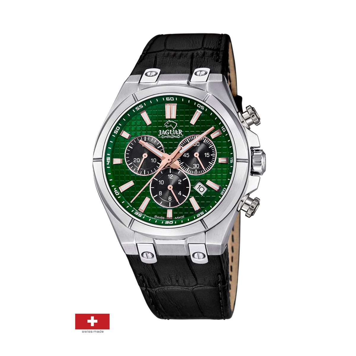 JAGUAR - Reloj J696/3 Jaguar Verde Hombre Daily Class