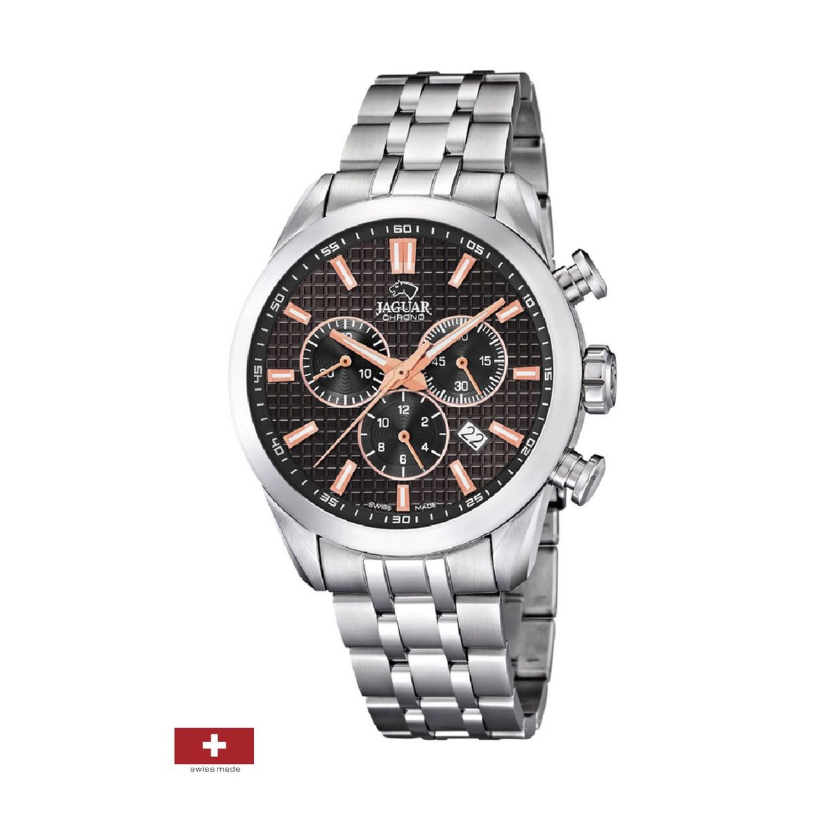 JAGUAR - Reloj J865/4 Jaguar Negro Hombre Acamar (Ay-Kuh-Mar)