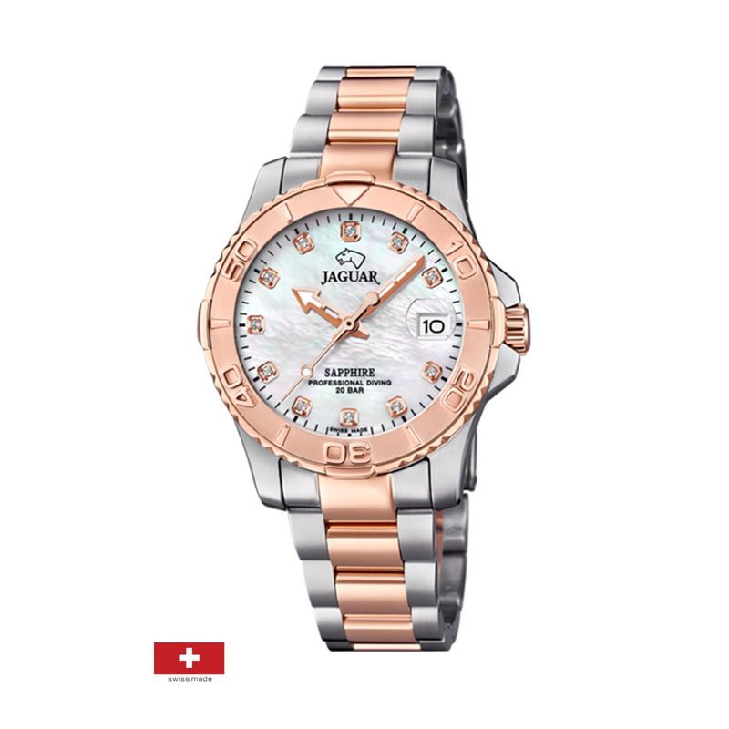 JAGUAR - Reloj J871/5 Jaguar Crema Mujer Executive
