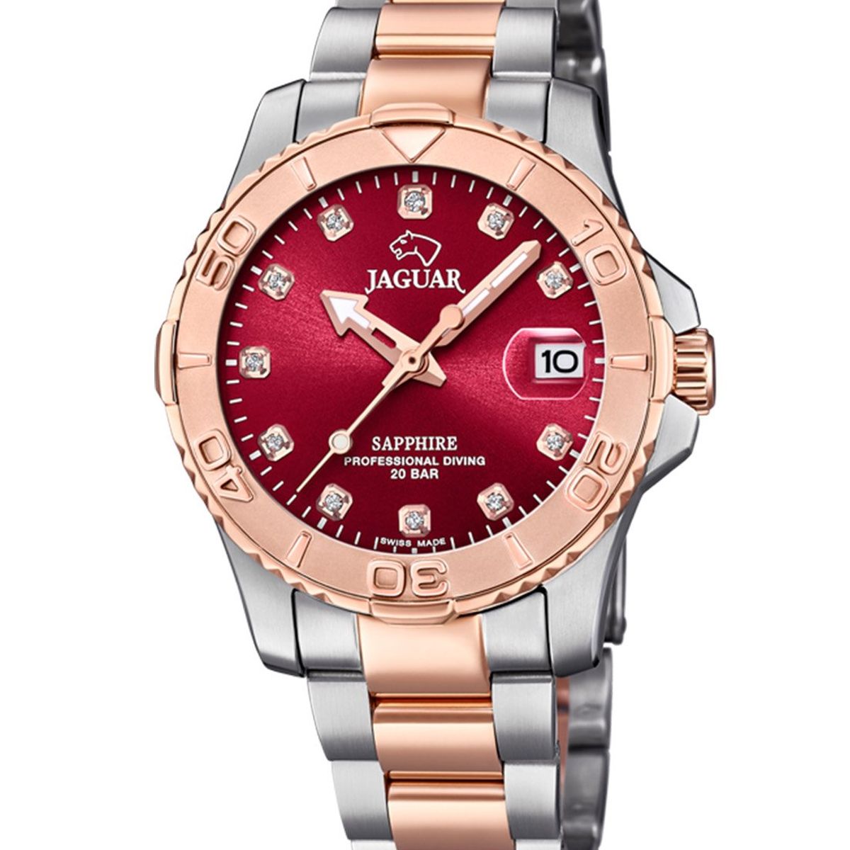 JAGUAR - Reloj para Mujer J871/6 Burdeo
