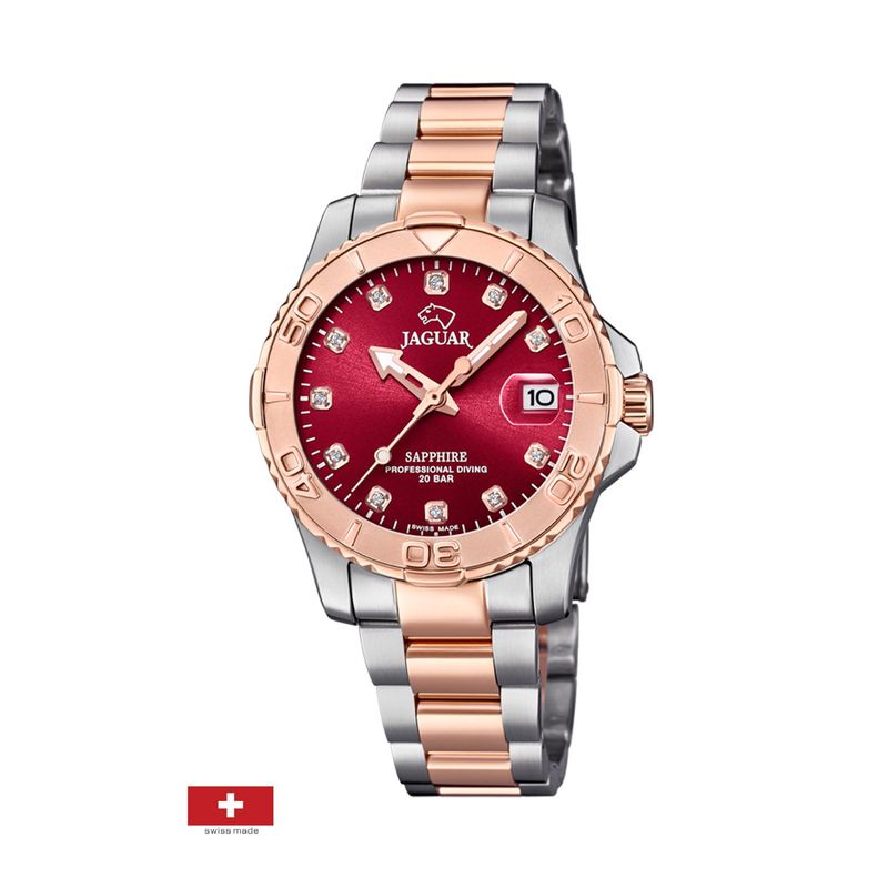 JAGUAR - Reloj para Mujer J871/6 Burdeo