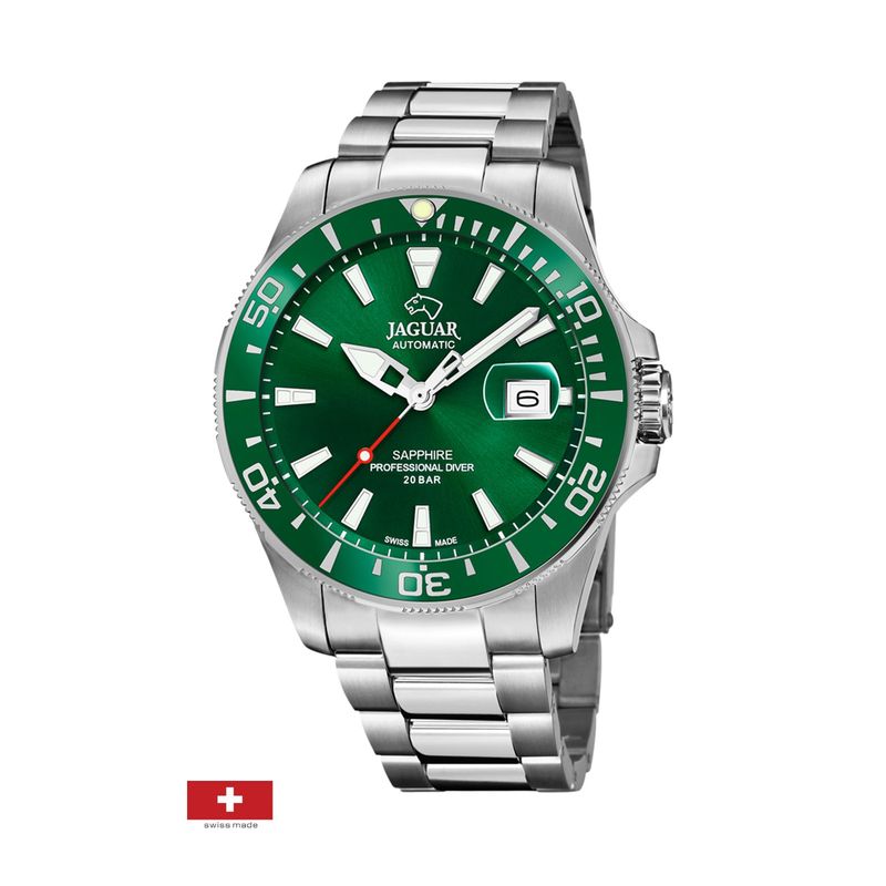 JAGUAR - Reloj J886/2 Jaguar Verde Hombre Automatico