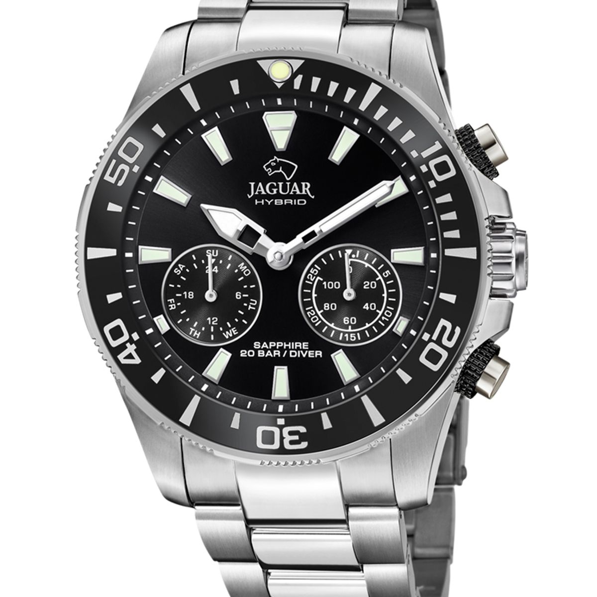 JAGUAR - Reloj J888/2 Jaguar Plateado Hombre Hybrid