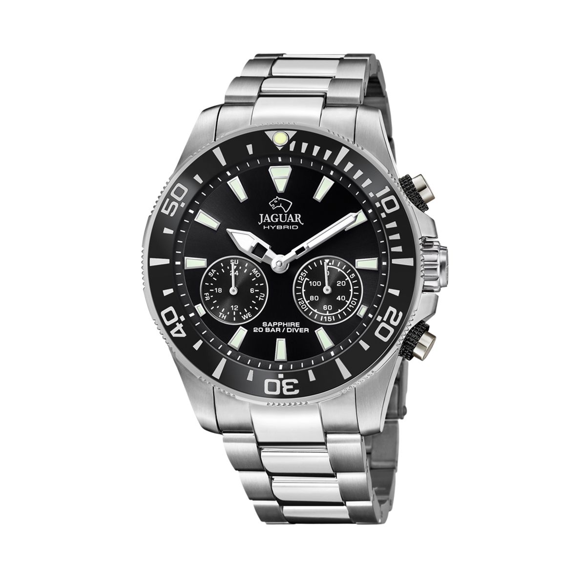 JAGUAR - Reloj J888/2 Jaguar Plateado Hombre Hybrid