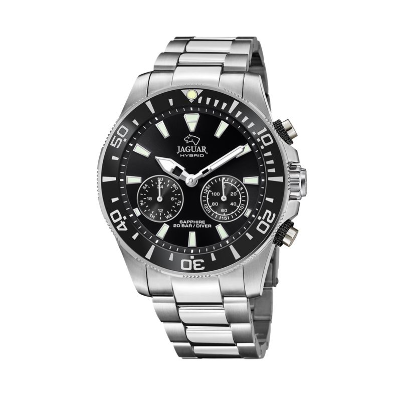 JAGUAR - Reloj J888/2 Jaguar Plateado Hombre Hybrid