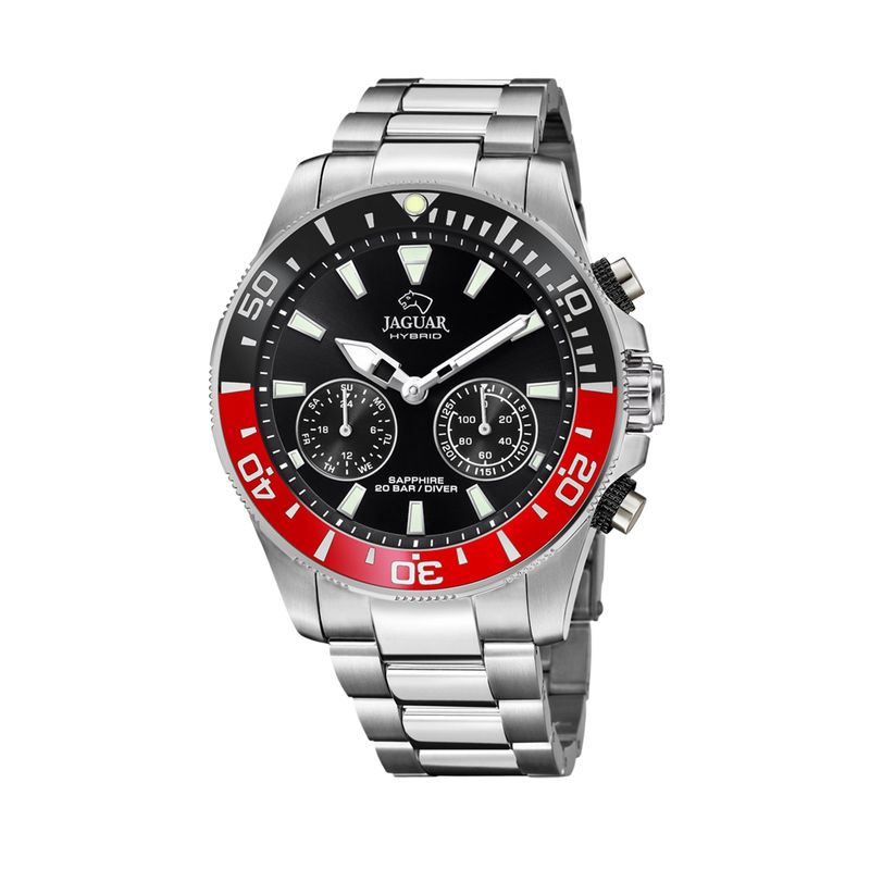 JAGUAR - Reloj J888/3 Jaguar Negro Hombre Hybrid