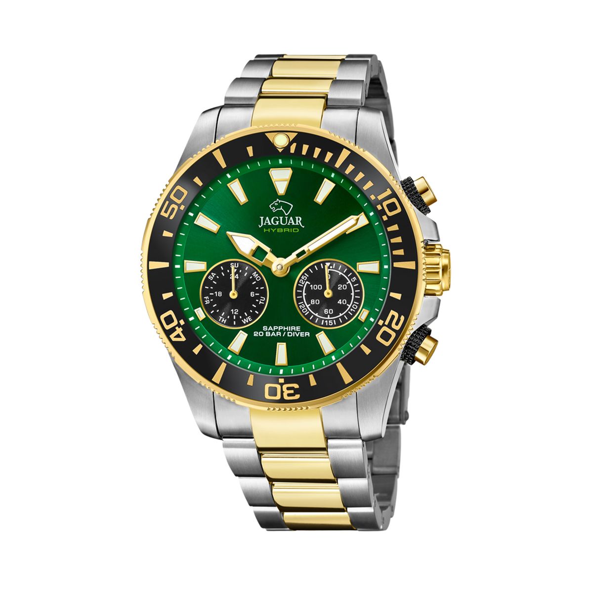JAGUAR - Reloj J888/5 Jaguar Verde Hombre Hybrid
