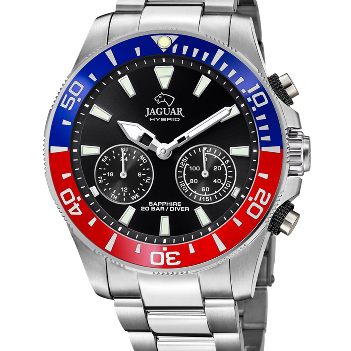 JAGUAR - Reloj J888/4 Jaguar Negro Hombre Hybrid