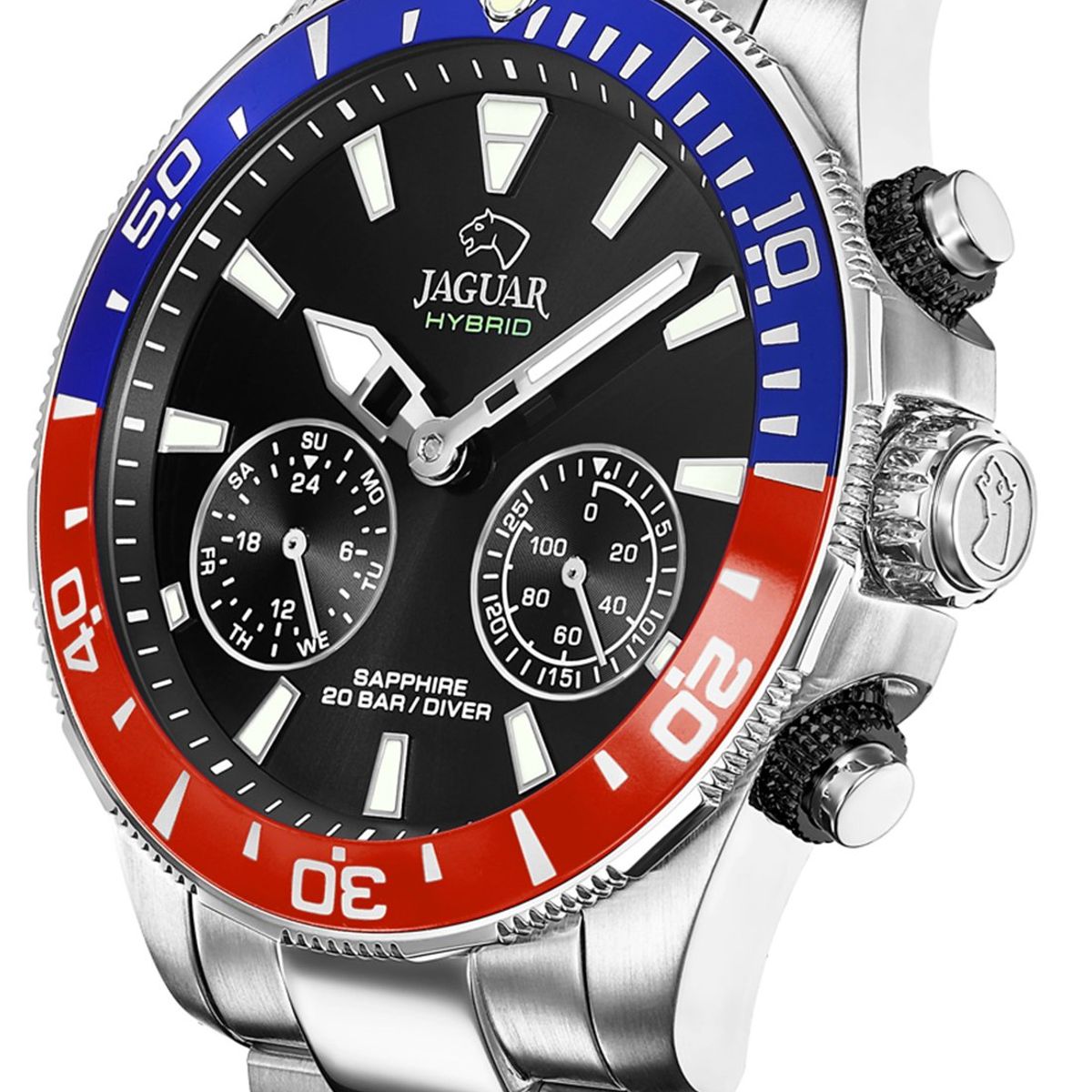 JAGUAR - Reloj J888/4 Jaguar Negro Hombre Hybrid