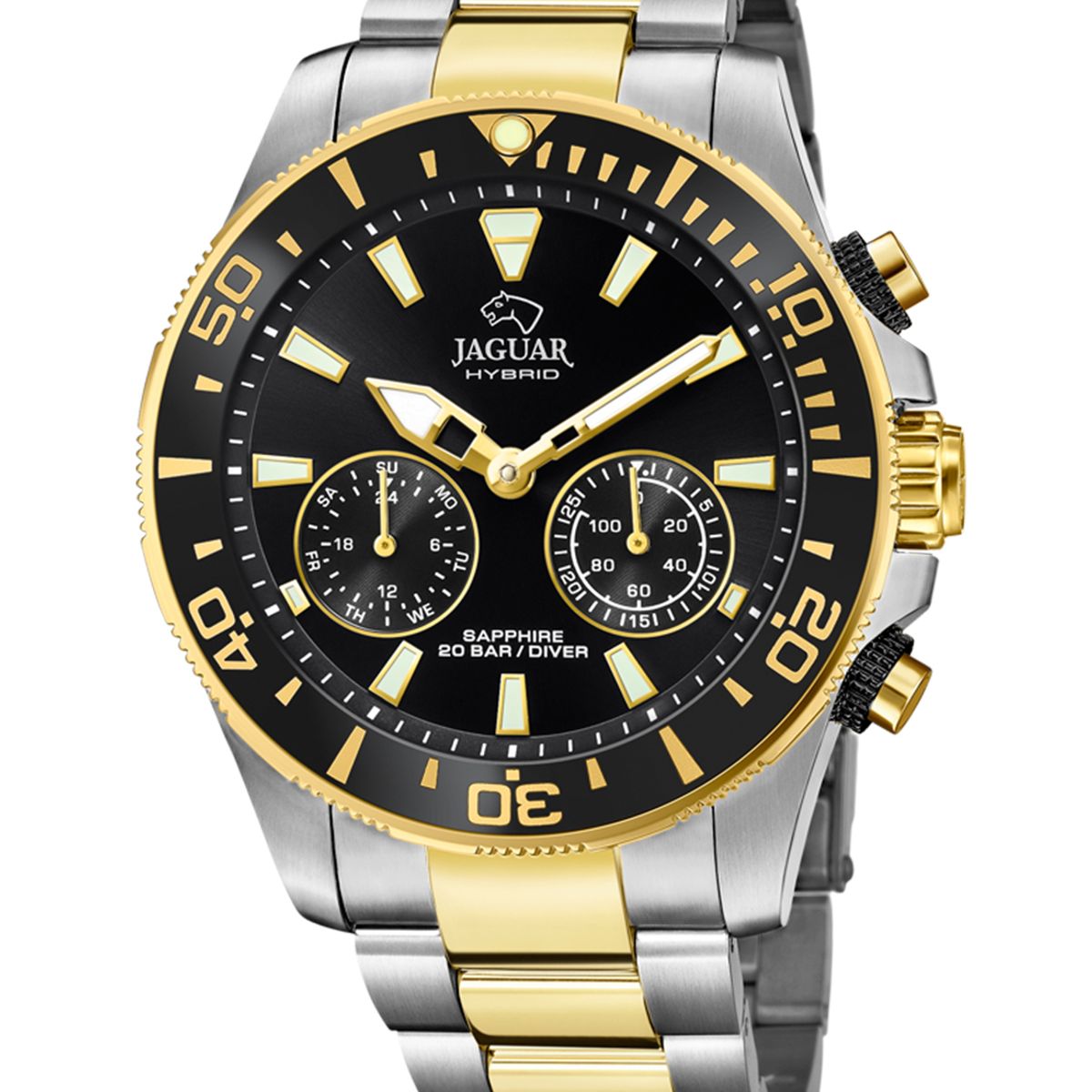 JAGUAR - Reloj J889/2 Jaguar Dorado Hombre Hybrid