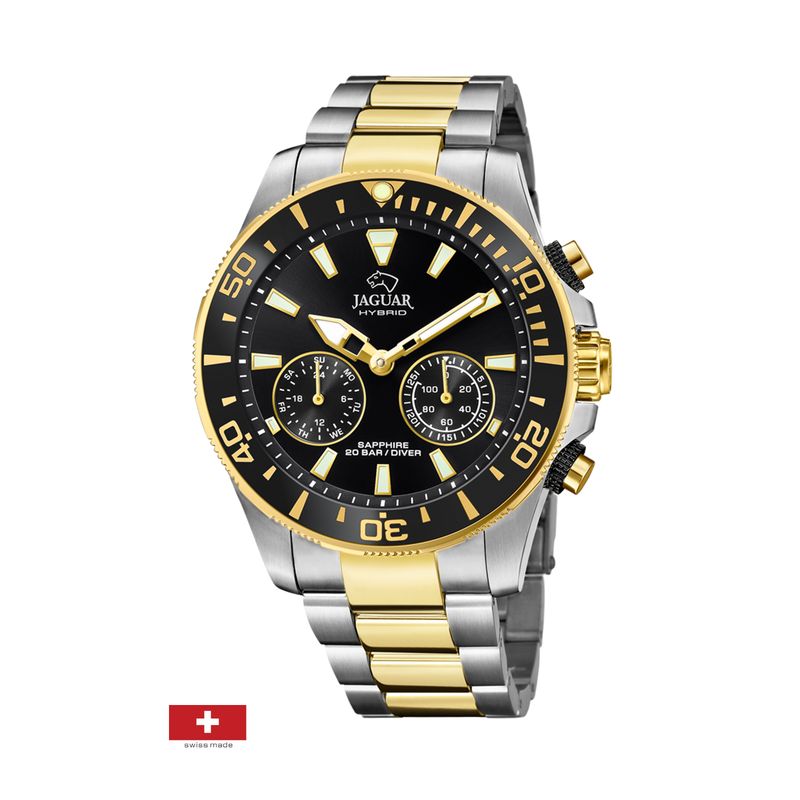 JAGUAR - Reloj J889/2 Jaguar Dorado Hombre Hybrid