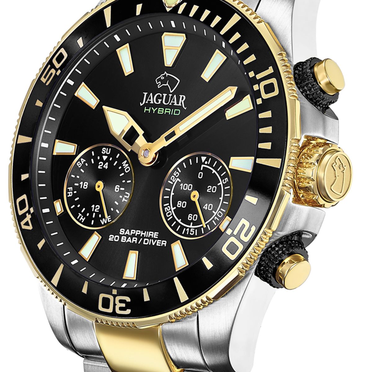 JAGUAR - Reloj J889/2 Jaguar Dorado Hombre Hybrid