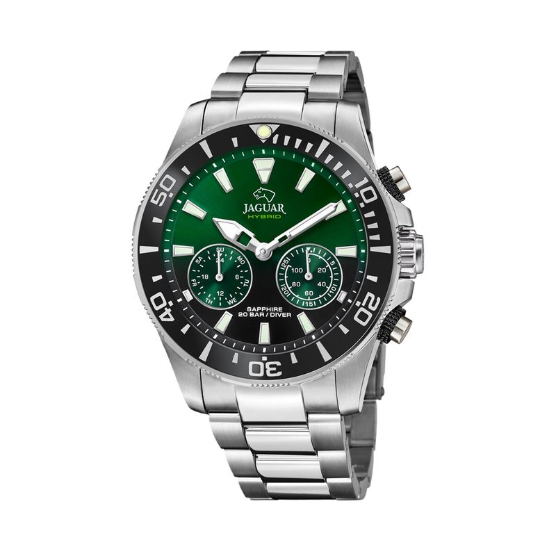 JAGUAR - Reloj J889/3 Jaguar Verde Hombre Hybrid