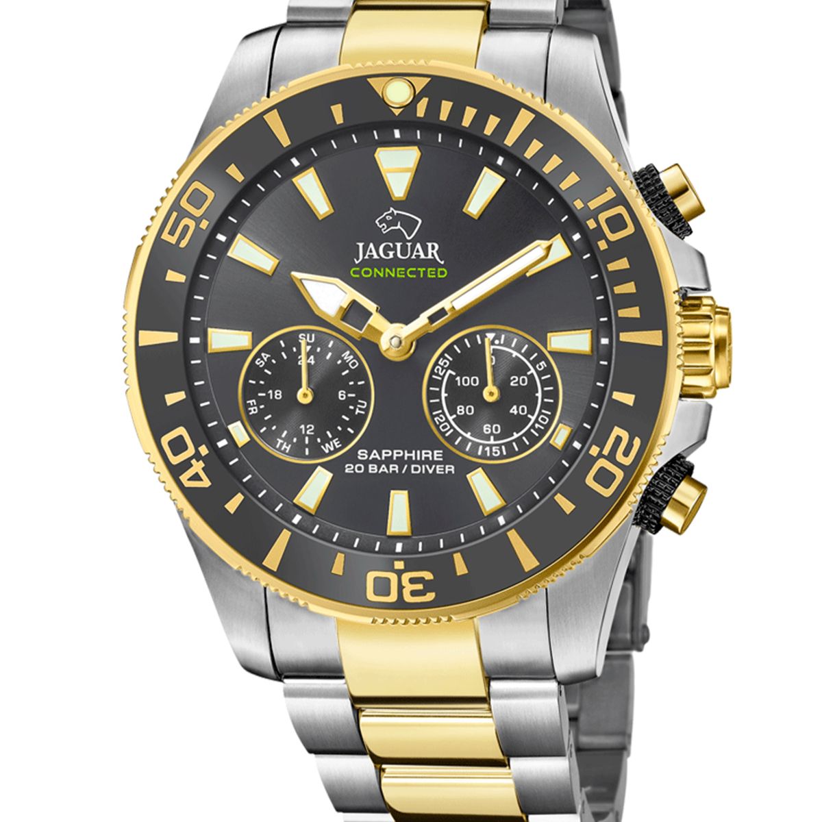JAGUAR - Reloj J889/4 Jaguar Gris Hombre Hybrid
