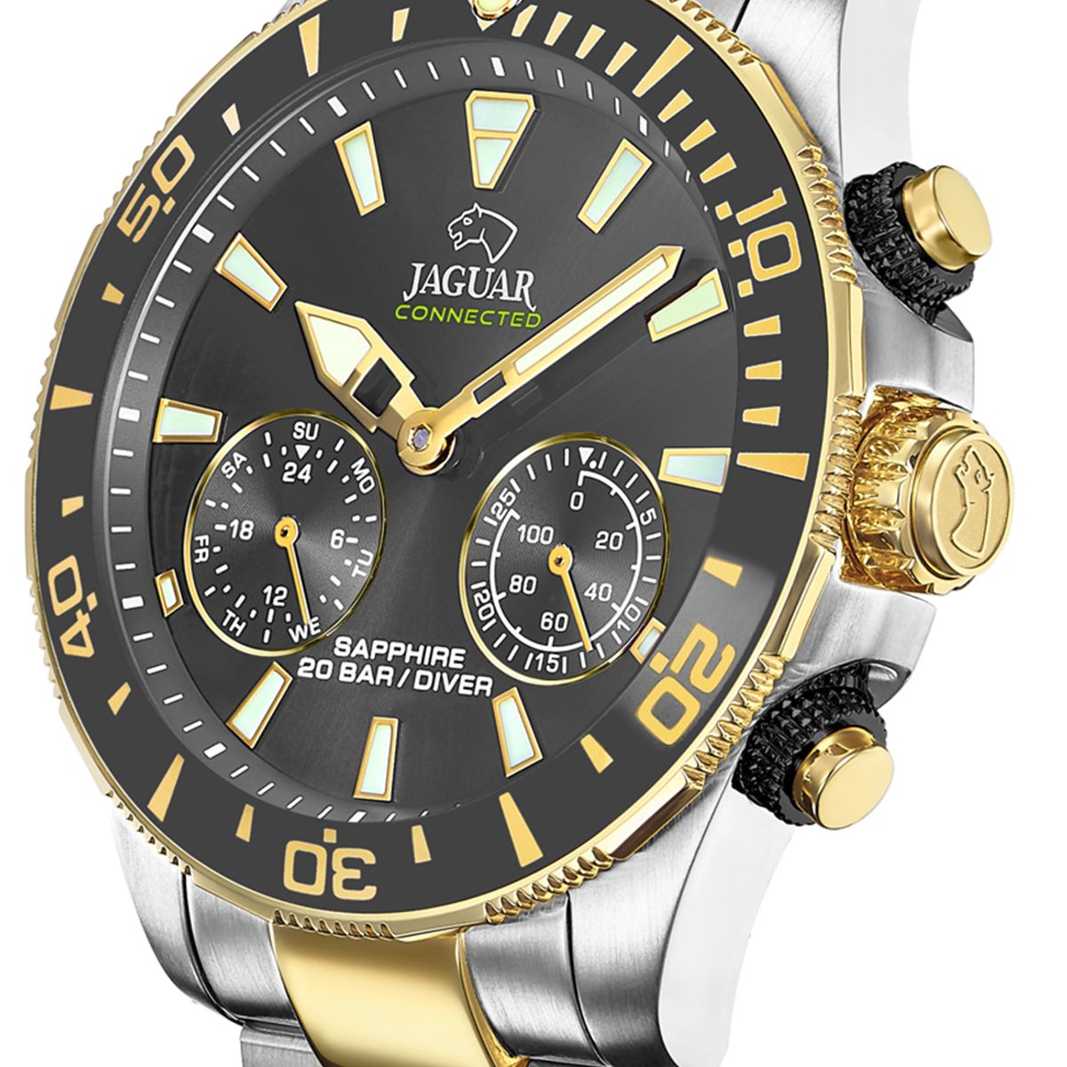 JAGUAR - Reloj J889/4 Jaguar Gris Hombre Hybrid