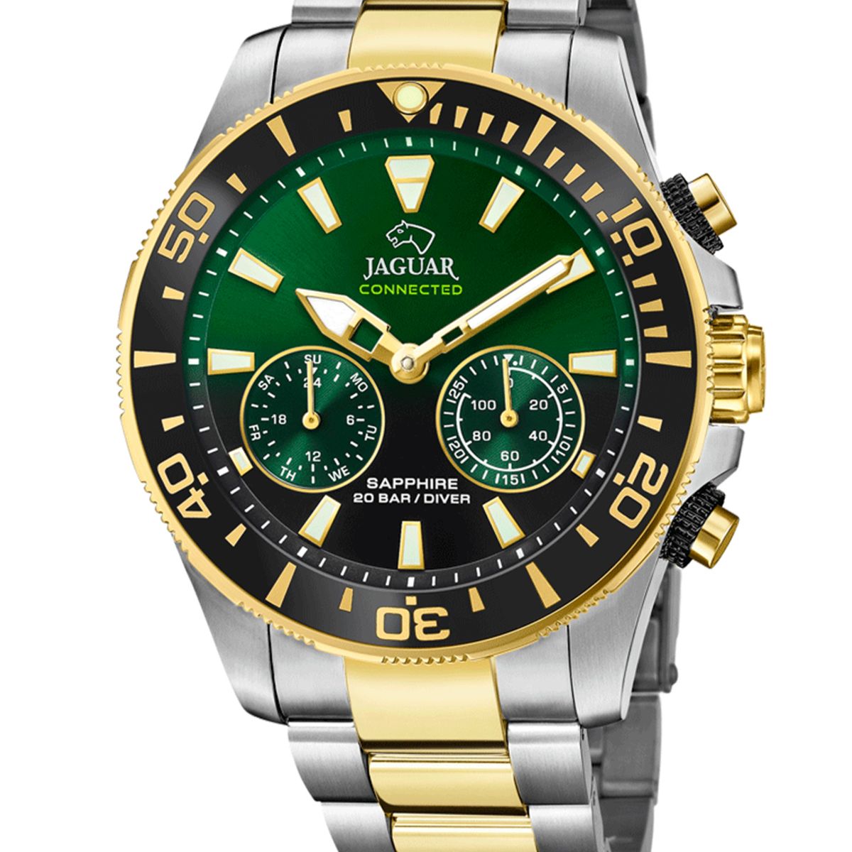 JAGUAR - Reloj J889/5 Jaguar Verde Hombre Hybrid