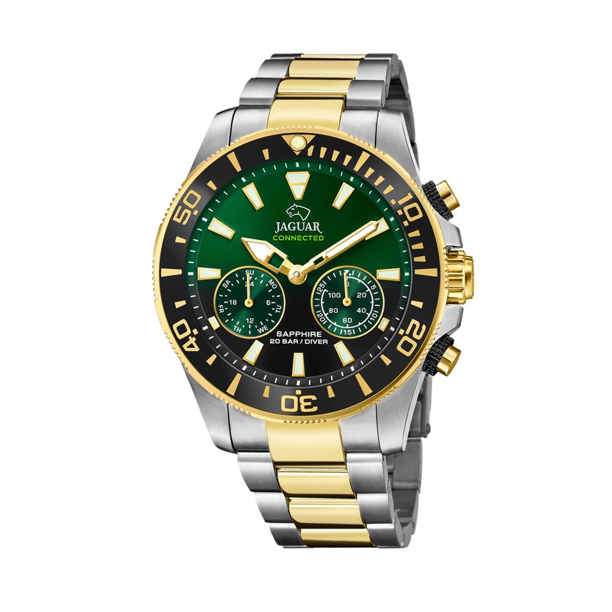 JAGUAR - Reloj J889/5 Jaguar Verde Hombre Hybrid