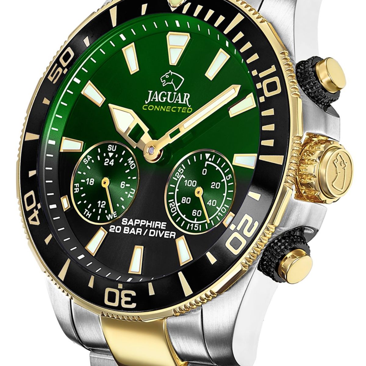 JAGUAR - Reloj J889/5 Jaguar Verde Hombre Hybrid
