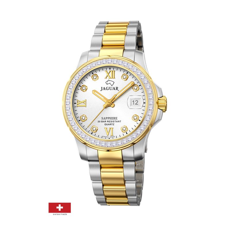 JAGUAR - Reloj J893/1 Jaguar Plateado Mujer man