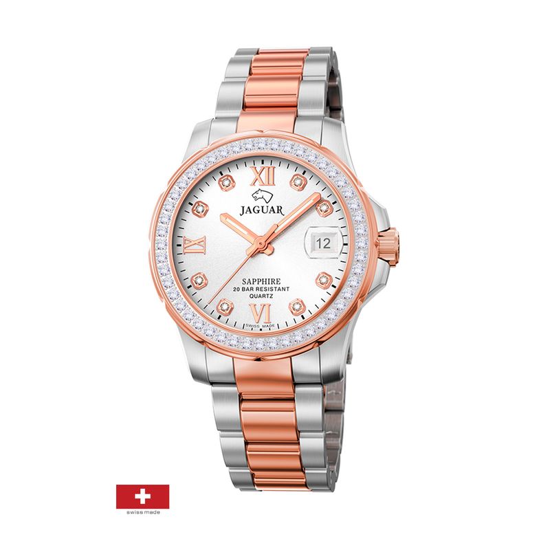 JAGUAR - Reloj J894/1 Jaguar Plateado Mujer man