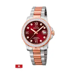 JAGUAR - Reloj para Mujer J894/3 Burdeo
