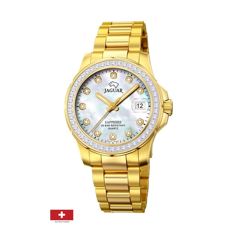 JAGUAR - Reloj J895/1 Jaguar Blanco Nácar Mujer man