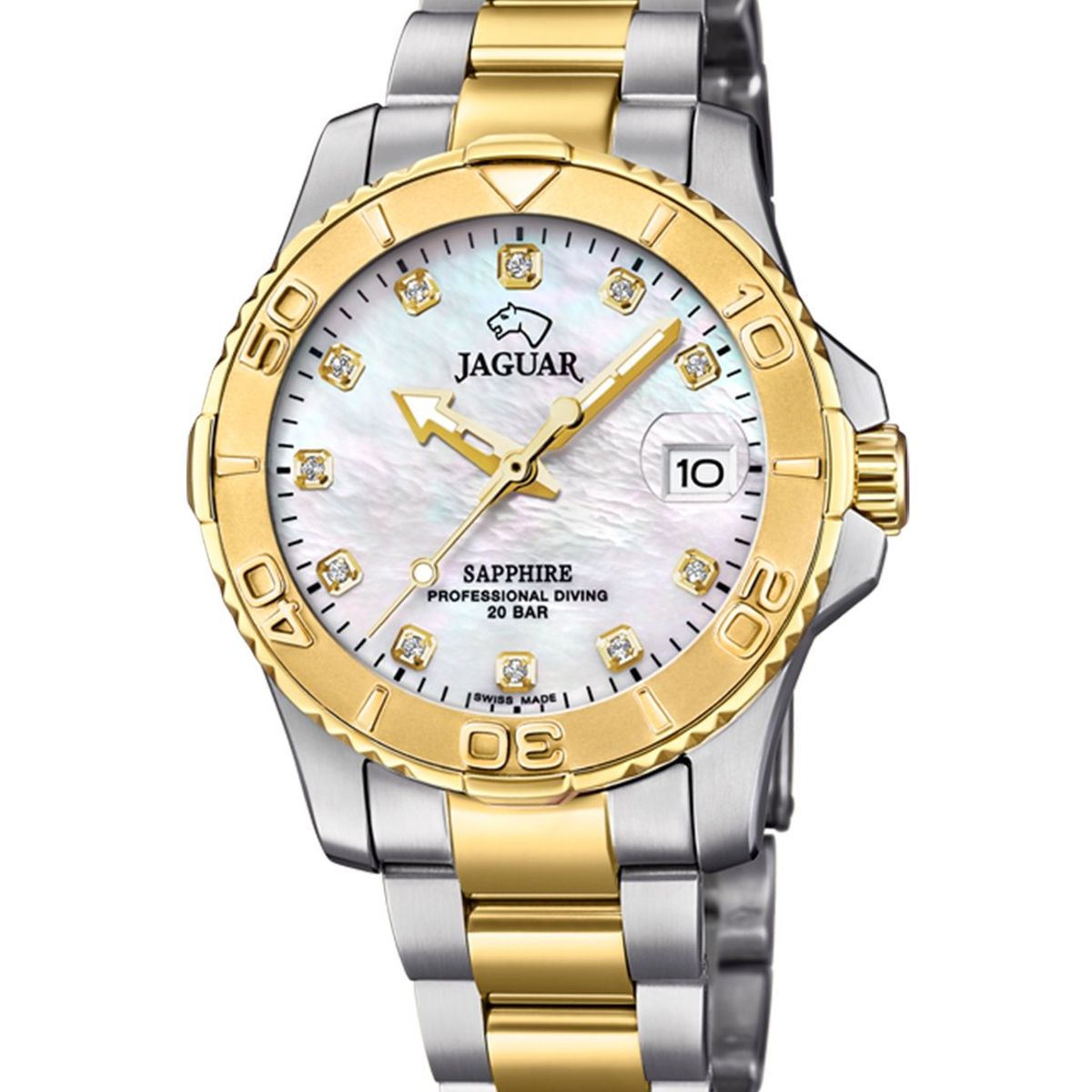 JAGUAR - Reloj J896/3 Jaguar Blanco Nácar Mujer man