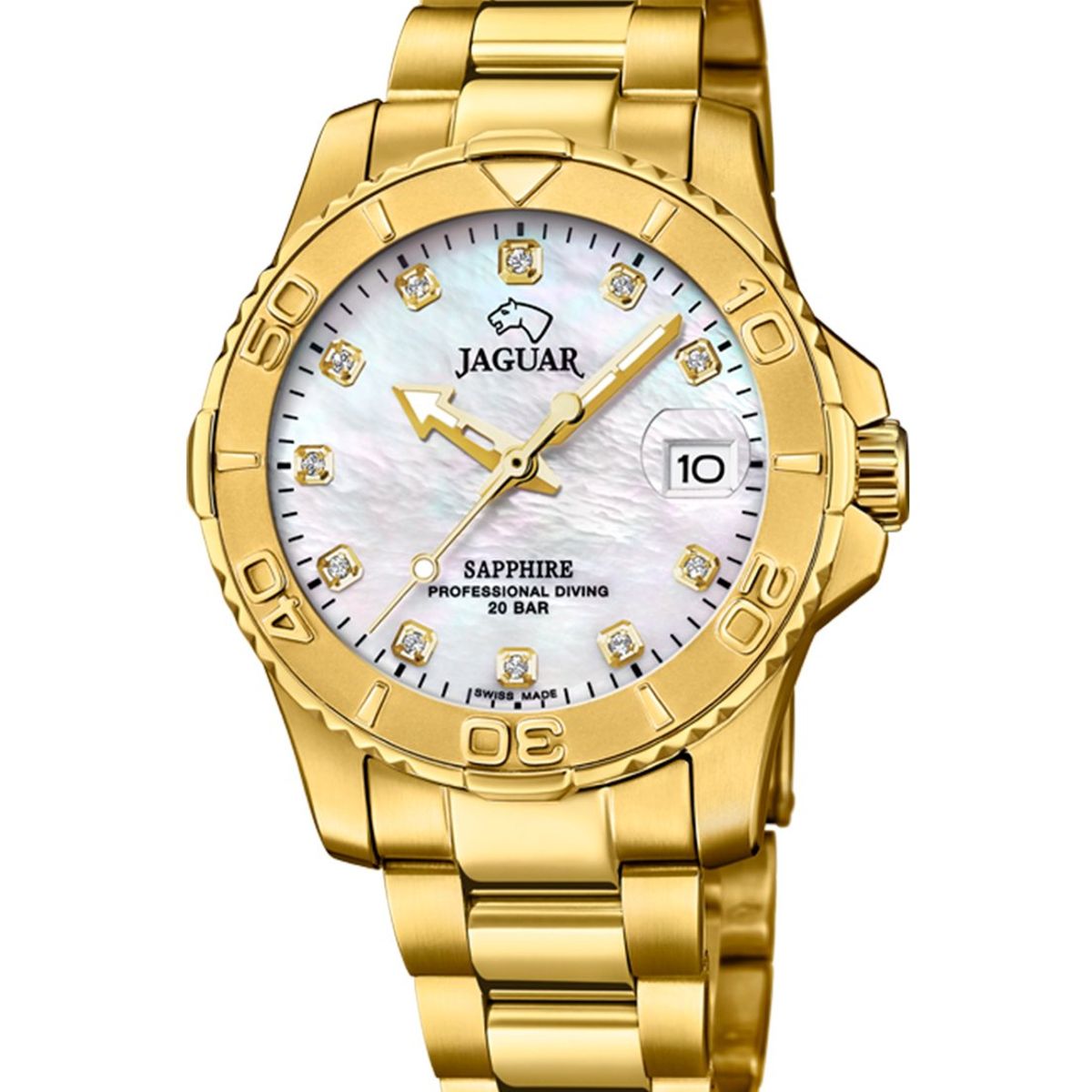 JAGUAR - Reloj J898/1 Jaguar Blanco Nácar Mujer man