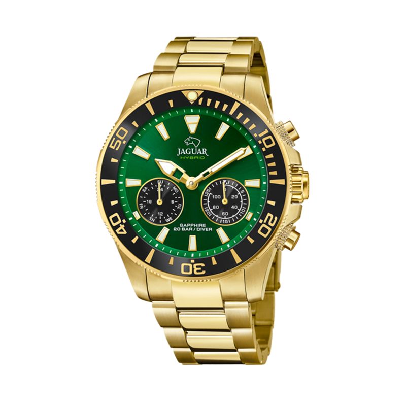 JAGUAR - Reloj J899/1 Jaguar Verde Hombre Hybrid