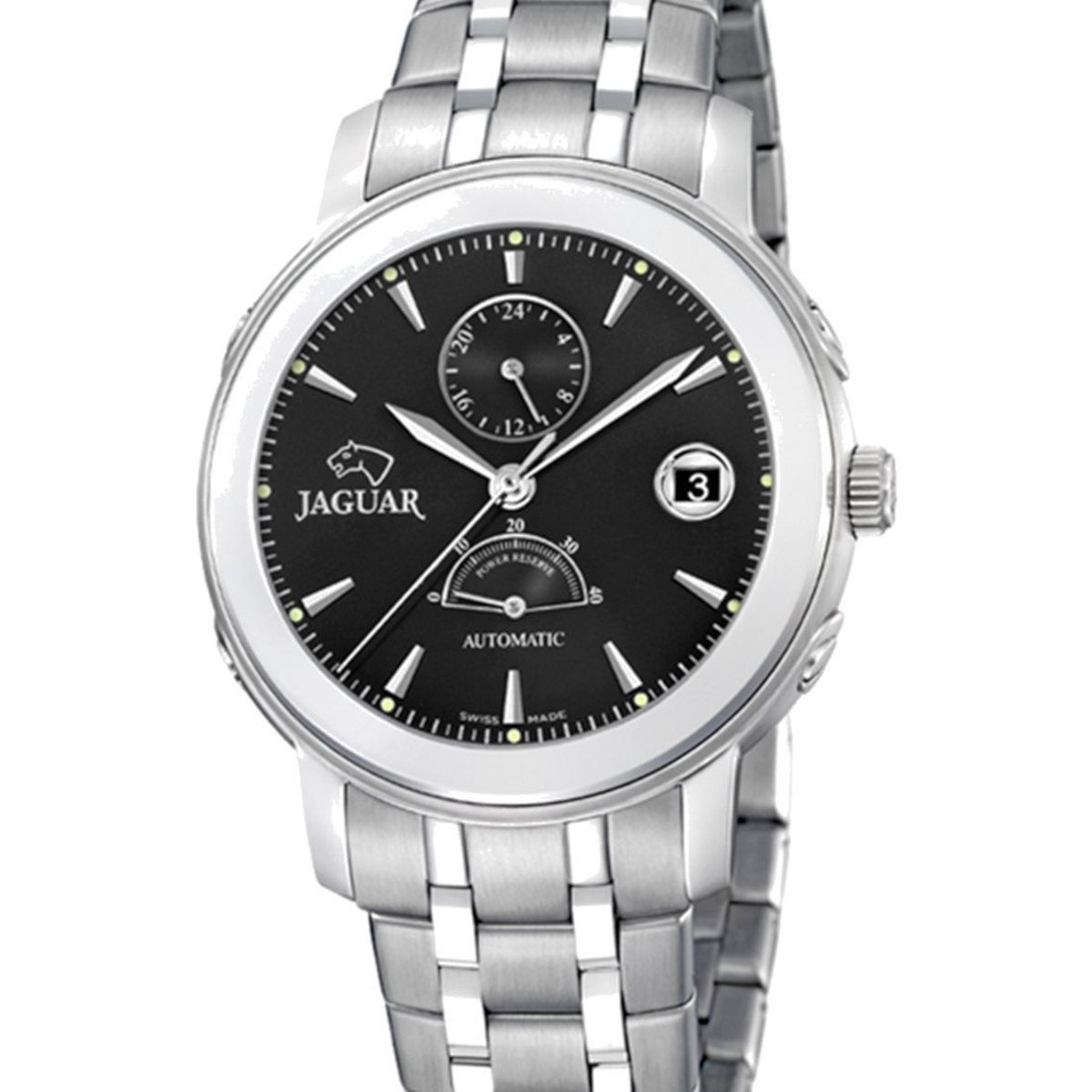 JAGUAR - Reloj J947/3 Jaguar Negro Hombre Coleccion 1938
