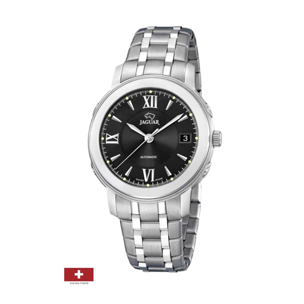 JAGUAR - Reloj J951/3 Jaguar Negro Hombre Coleccion 1938