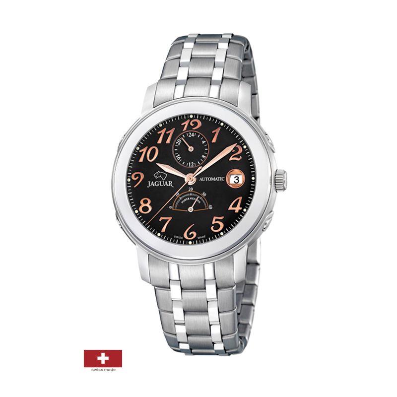 JAGUAR - Reloj J947/4 Jaguar Negro Hombre Coleccion 1938