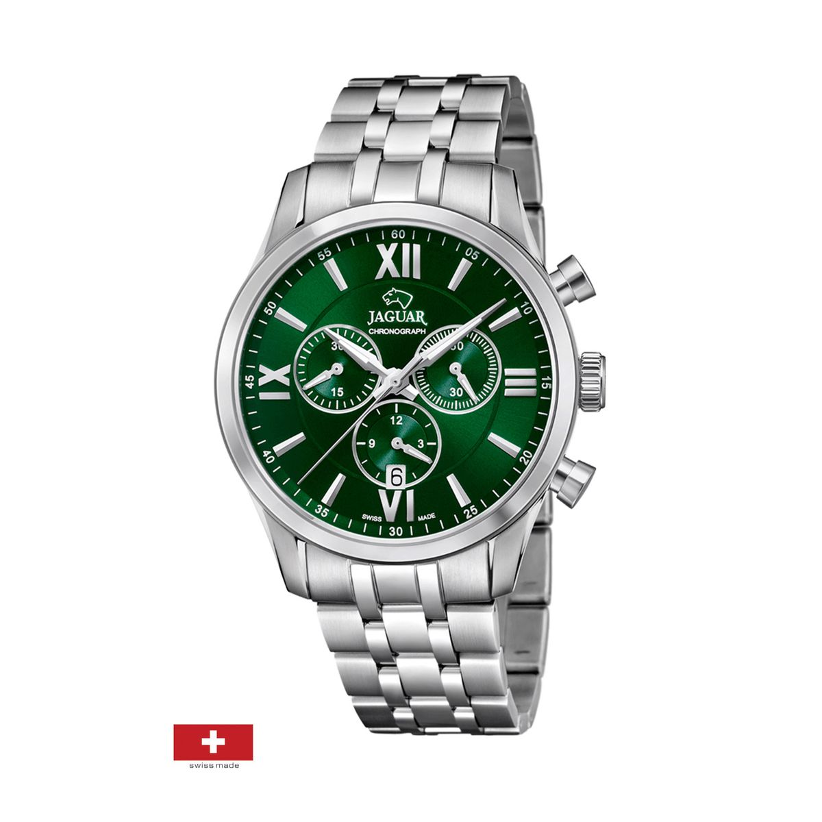 JAGUAR - Reloj J963/3 Jaguar Verde Hombre Acamar (Ay-Kuh-Mar)