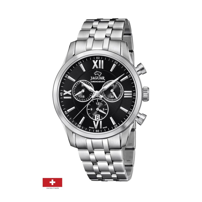 JAGUAR - Reloj J963/4 Jaguar Negro Hombre Acamar (Ay-Kuh-Mar)
