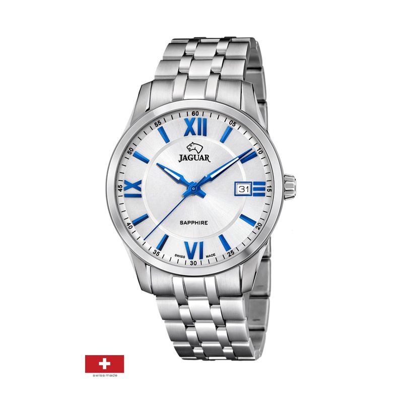 JAGUAR - Reloj J964/1 Jaguar Plateado Hombre Acamar (Ay-Kuh-Mar)