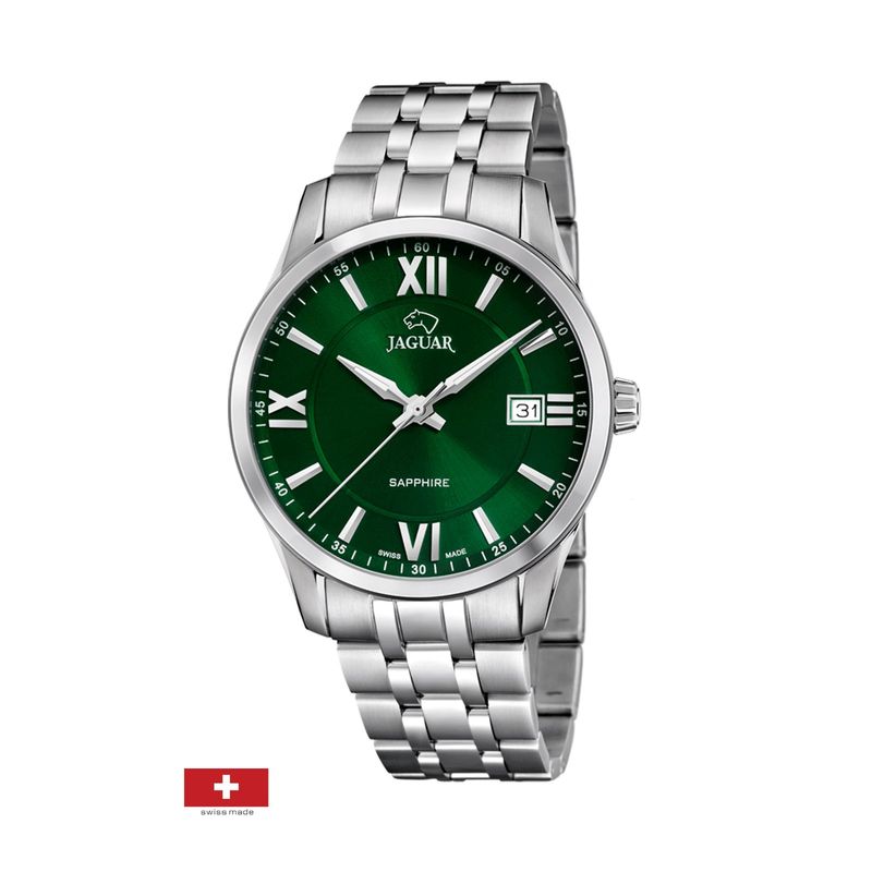 JAGUAR - Reloj J964/3 Jaguar Verde Hombre Acamar (Ay-Kuh-Mar)