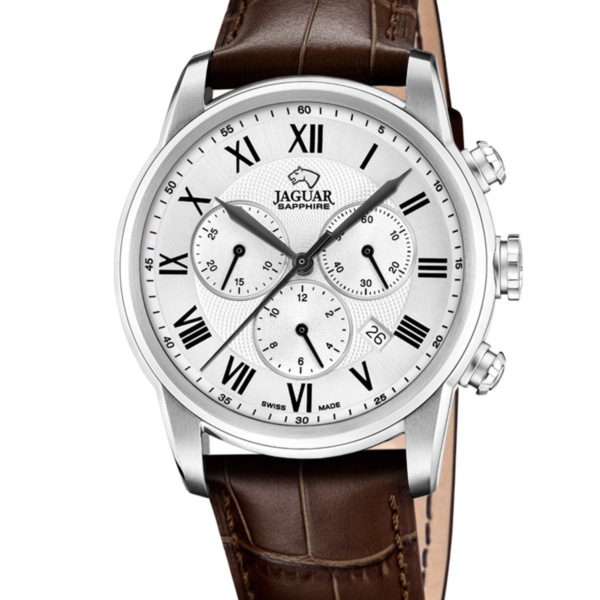 JAGUAR - Reloj J968/5 Jaguar Plateado Hombre Acamar (Ay-Kuh-Mar)