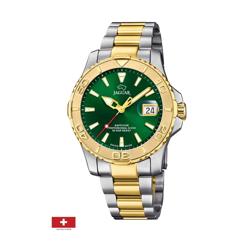 JAGUAR - Reloj J970/1 Jaguar Verde Hombre Clair De Lune